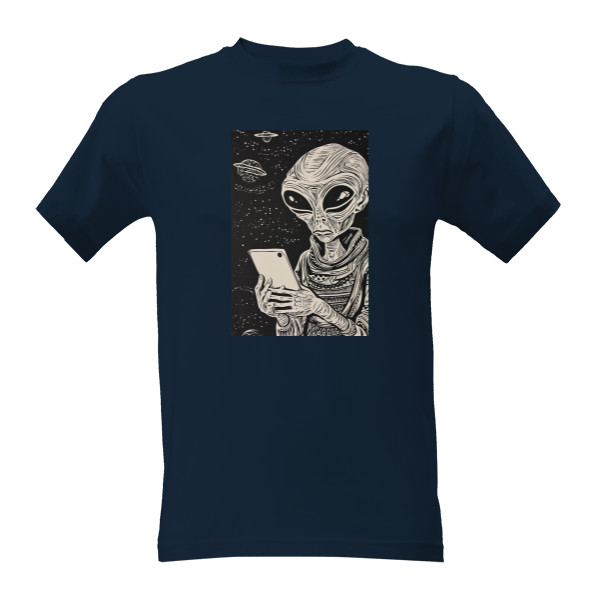 Tričko s potlačou Alien