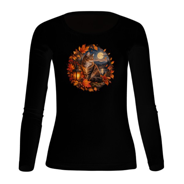 T-shirt Autumn cat 