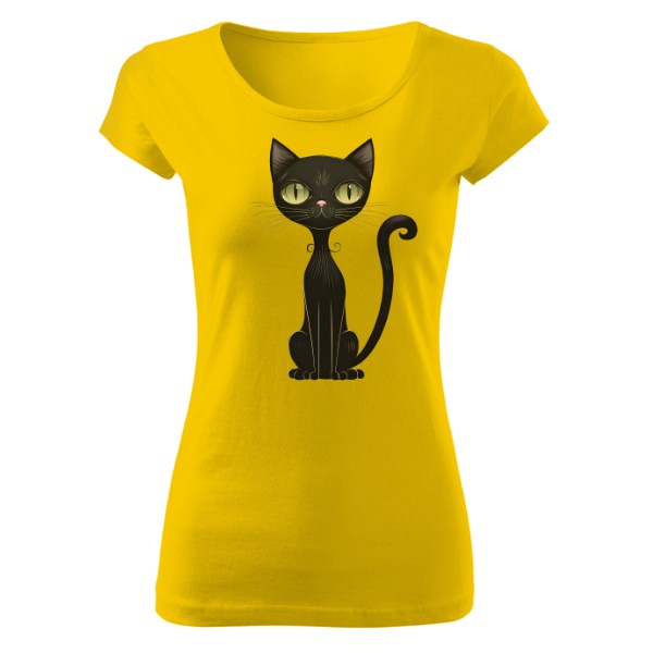 Black cat  T-shirt