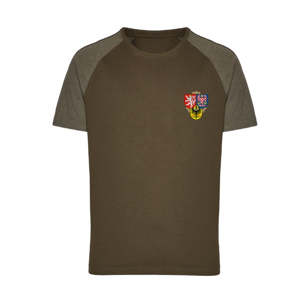 Tričko s potlačou Český army znak - malý