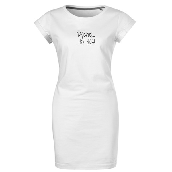 Tričko s potlačou Dýchej, to dáš!