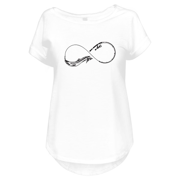 T-shirt fish neverending