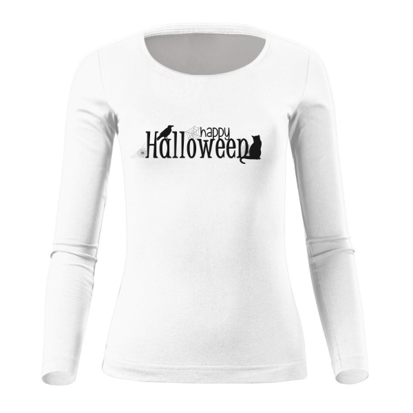 Tričko s potiskem Happy Halloween 