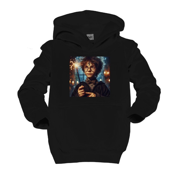 Detská mikina s kapucňou s potlačou Harry Potter
