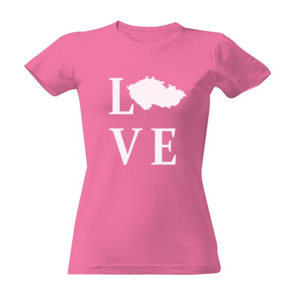 T-shirt Love - Česká Republika
