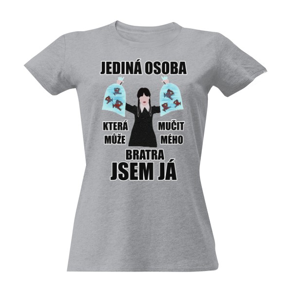 Tričko s potiskem Mučení bratra