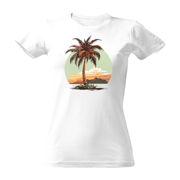 Palm tree, island, holidays T-shirt