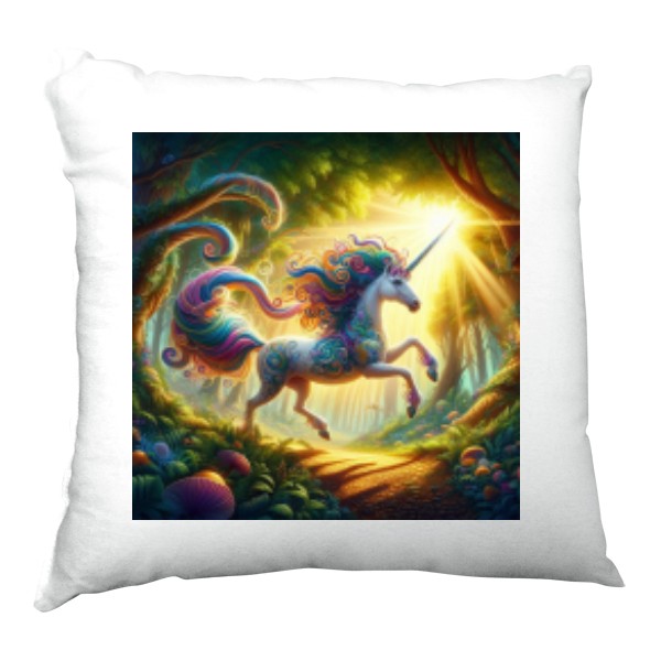 pillow with a unicorn