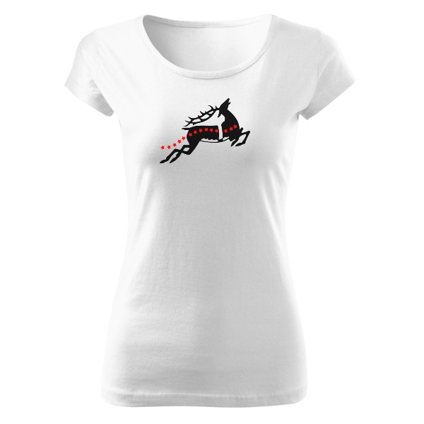 Reindeer and stars T-shirt