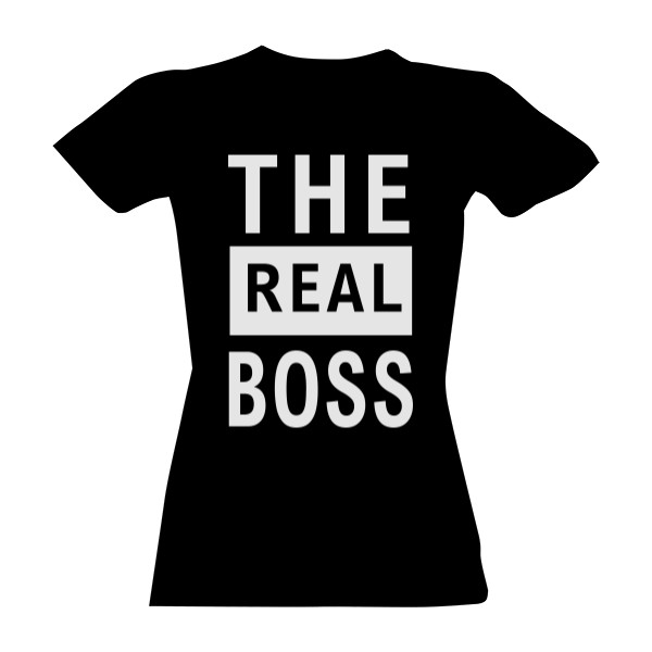 T-shirt The real Boss