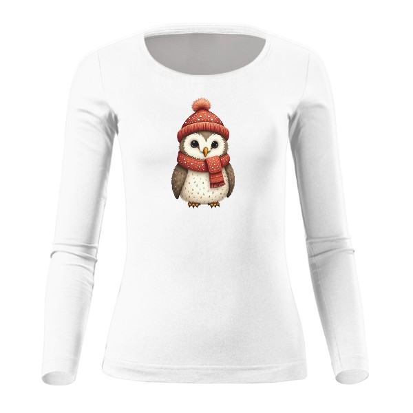 Winter owl T-shirt