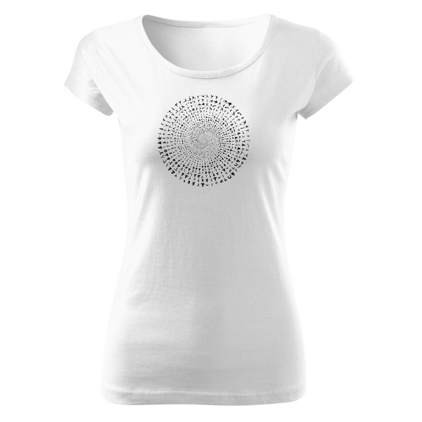 Yoga exercises-cycle T-shirt