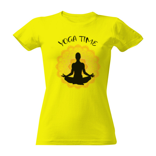 T-shirt Yoga time
